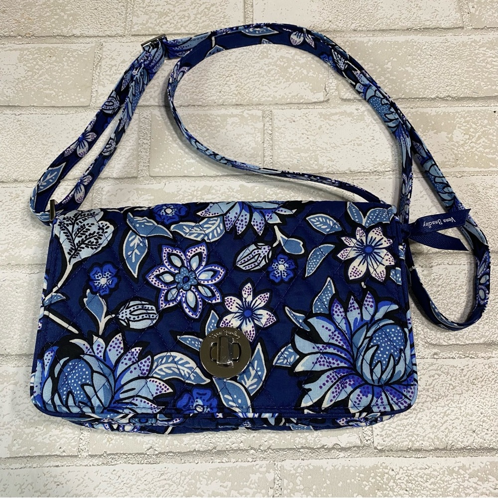 Vera Bradley Floral Print‎ Crossbody Bag